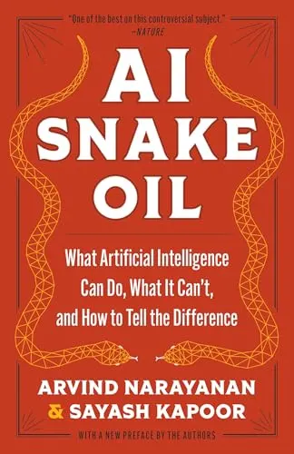 Cover of “AI Snake Oil”