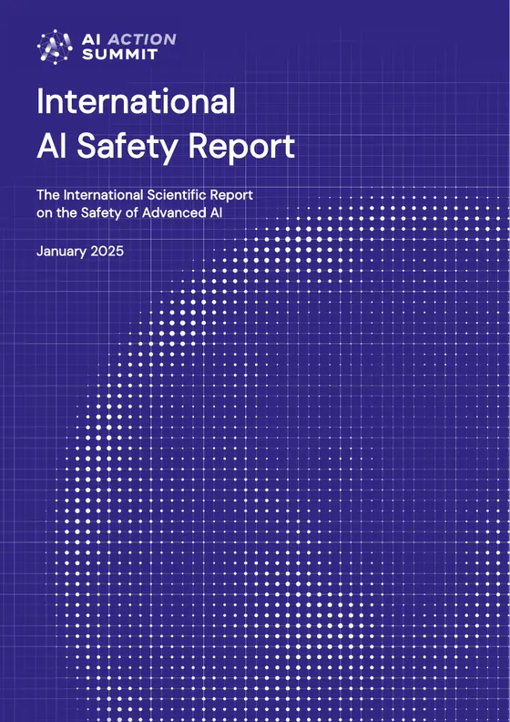 First page of “International AI Safety Report 2025”